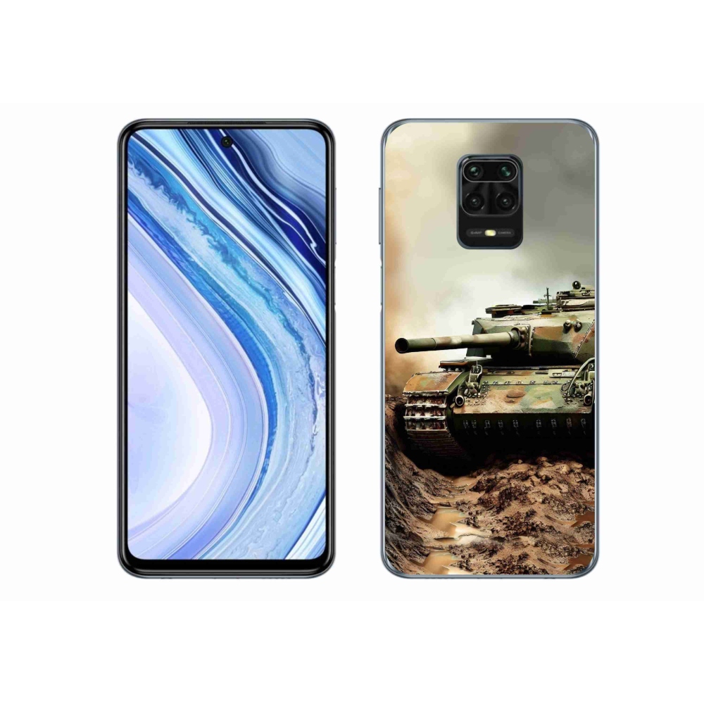 Gél borítás mmCase a Xiaomi Redmi Note 9 Pro számára - tank