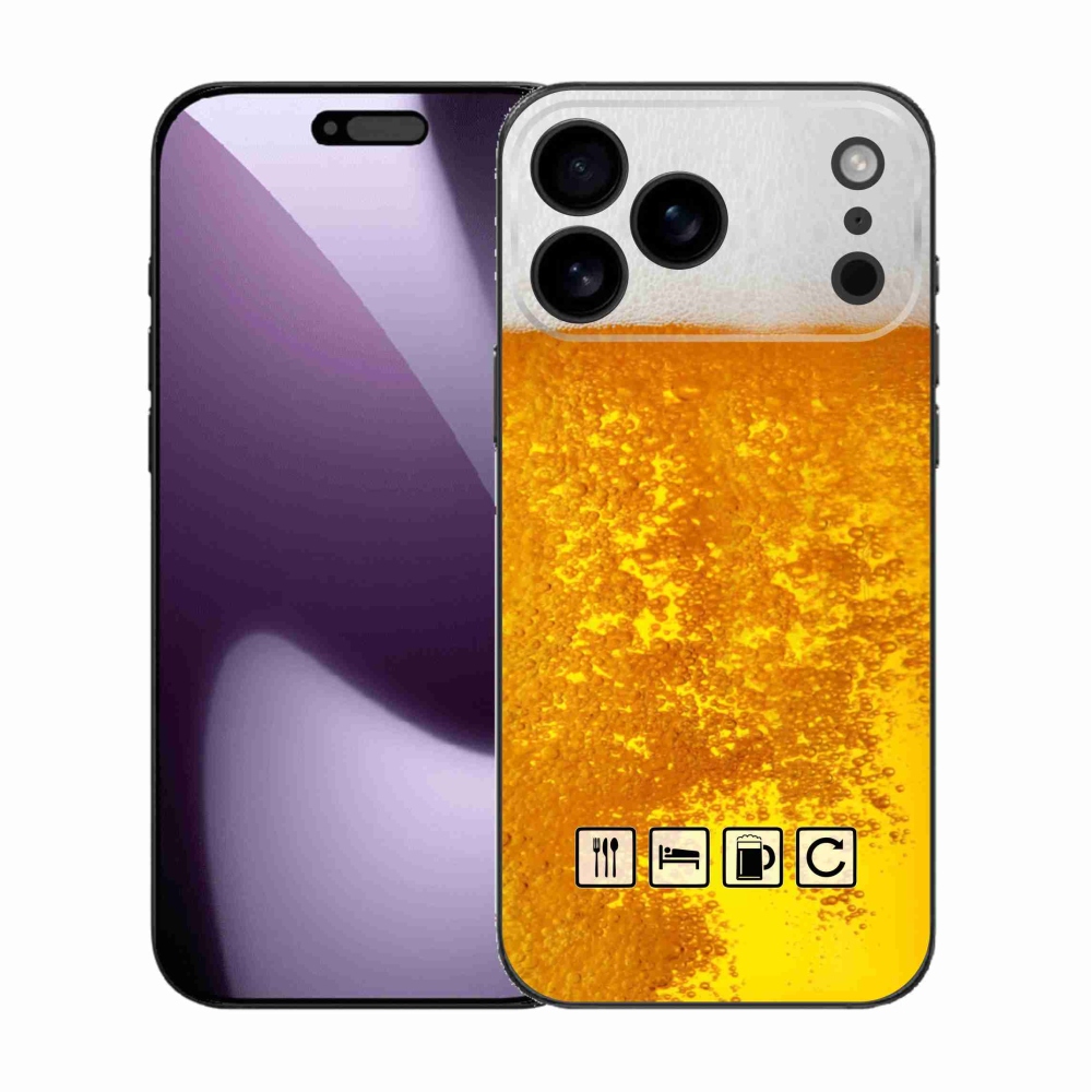 Gél borítás mmCase iPhone 17 Pro Max készülékhez - sör motívum 3
