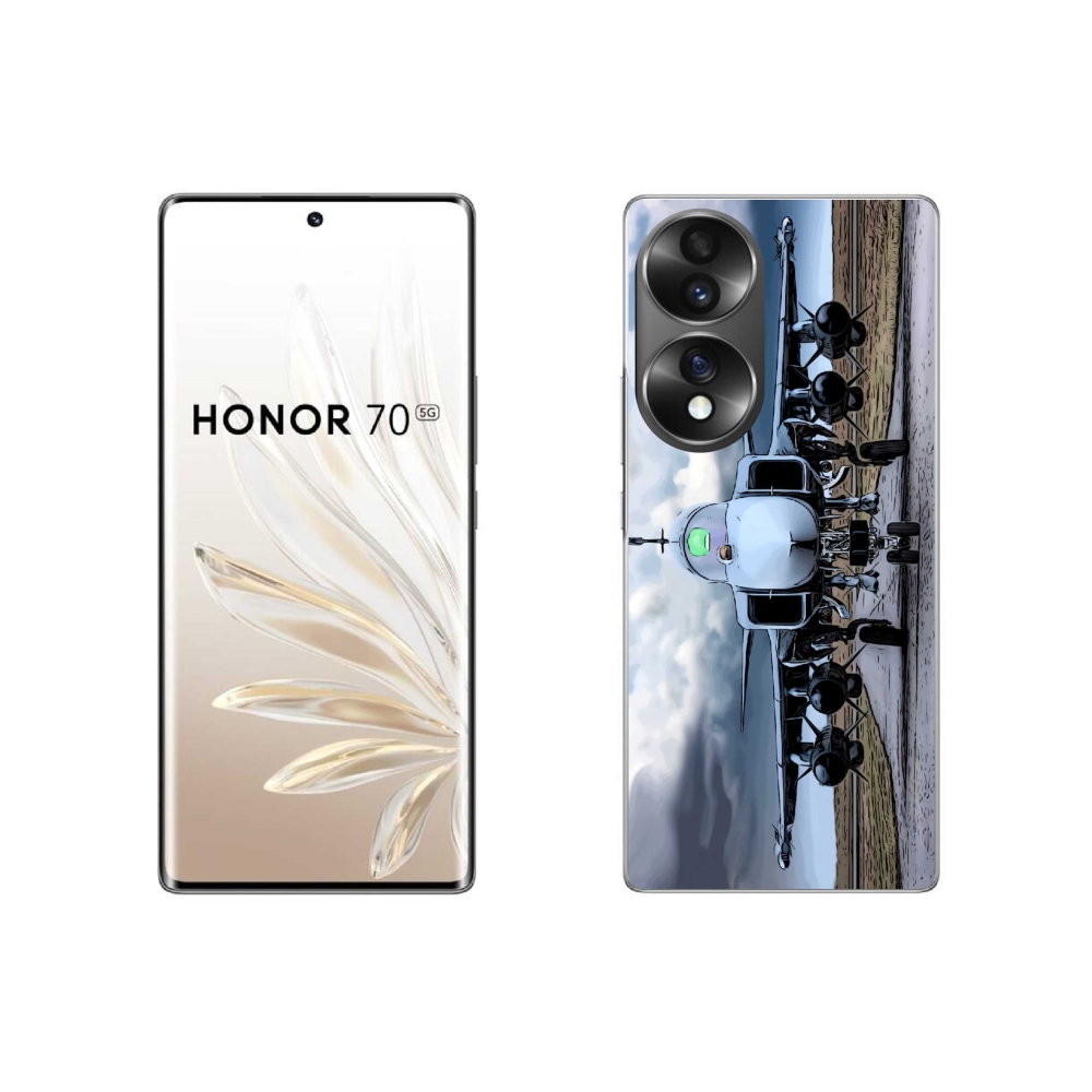 Zselés borítás mmCase a Honor 70 - katonai repülőgépekhez