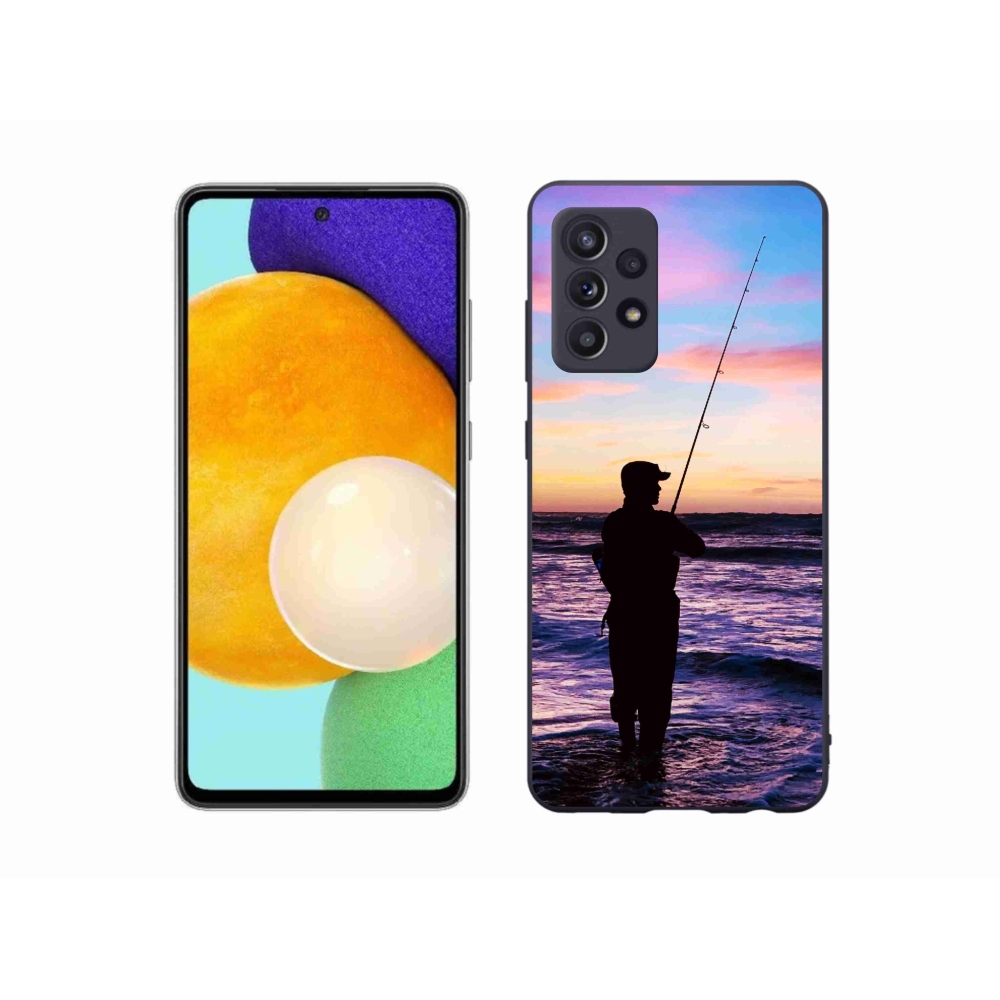 Zselés borítás mmCase Samsung Galaxy A52/A52 5G - halászat 1