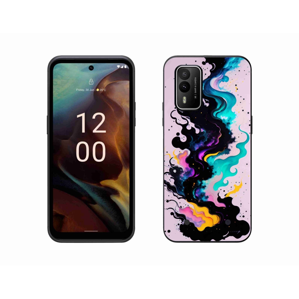 Zselés borítás mmCase a Nokia XR21 készülékhez - absztrakt motívum 4