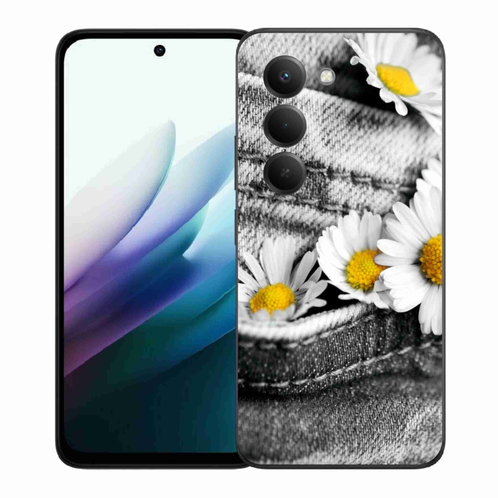 Gél borítás mmCase a Xiaomi Redmi 15 4G/5G (171mm) - százszorszépek számára