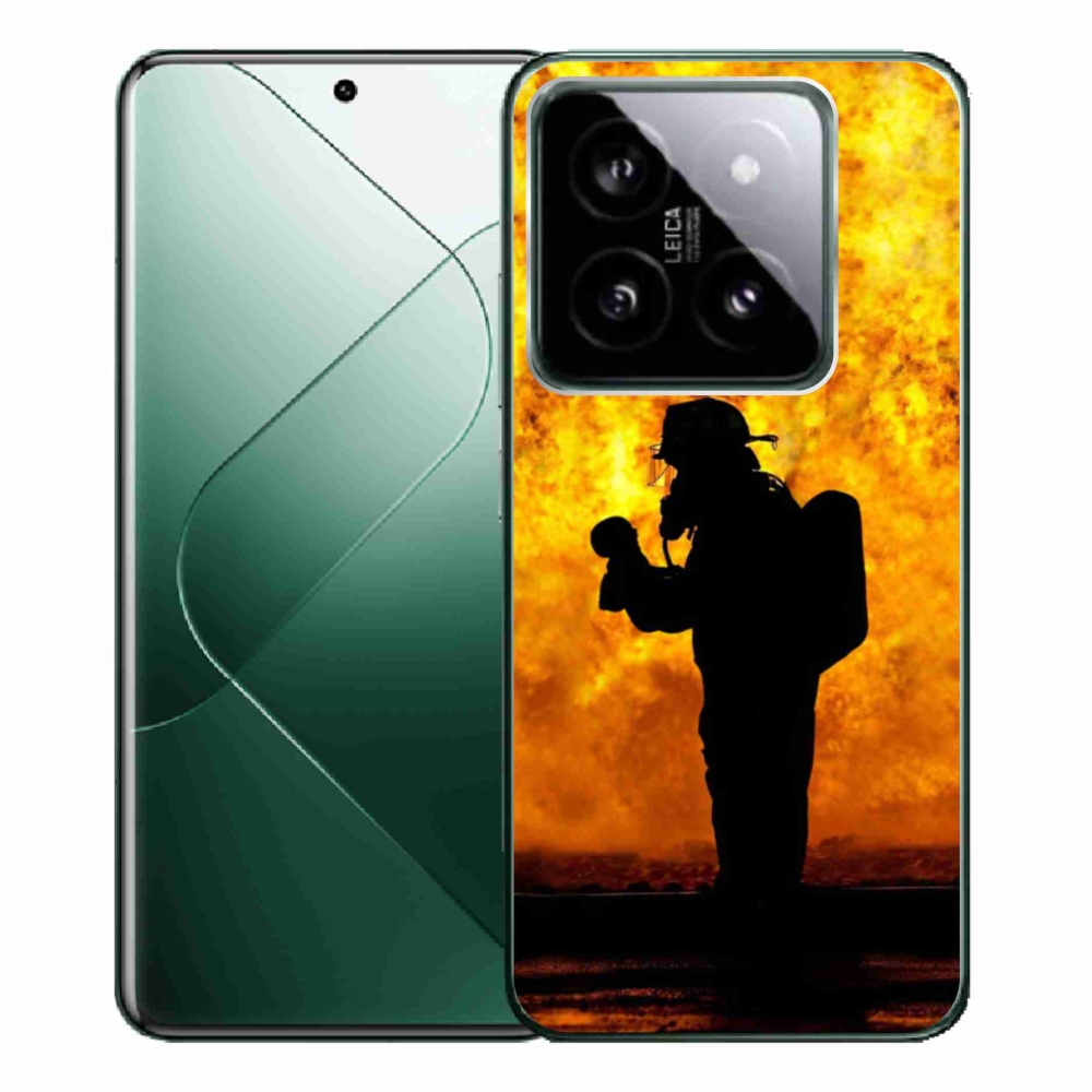 Gél borítás mmCase a Xiaomi 14 Pro számára - tűzoltó