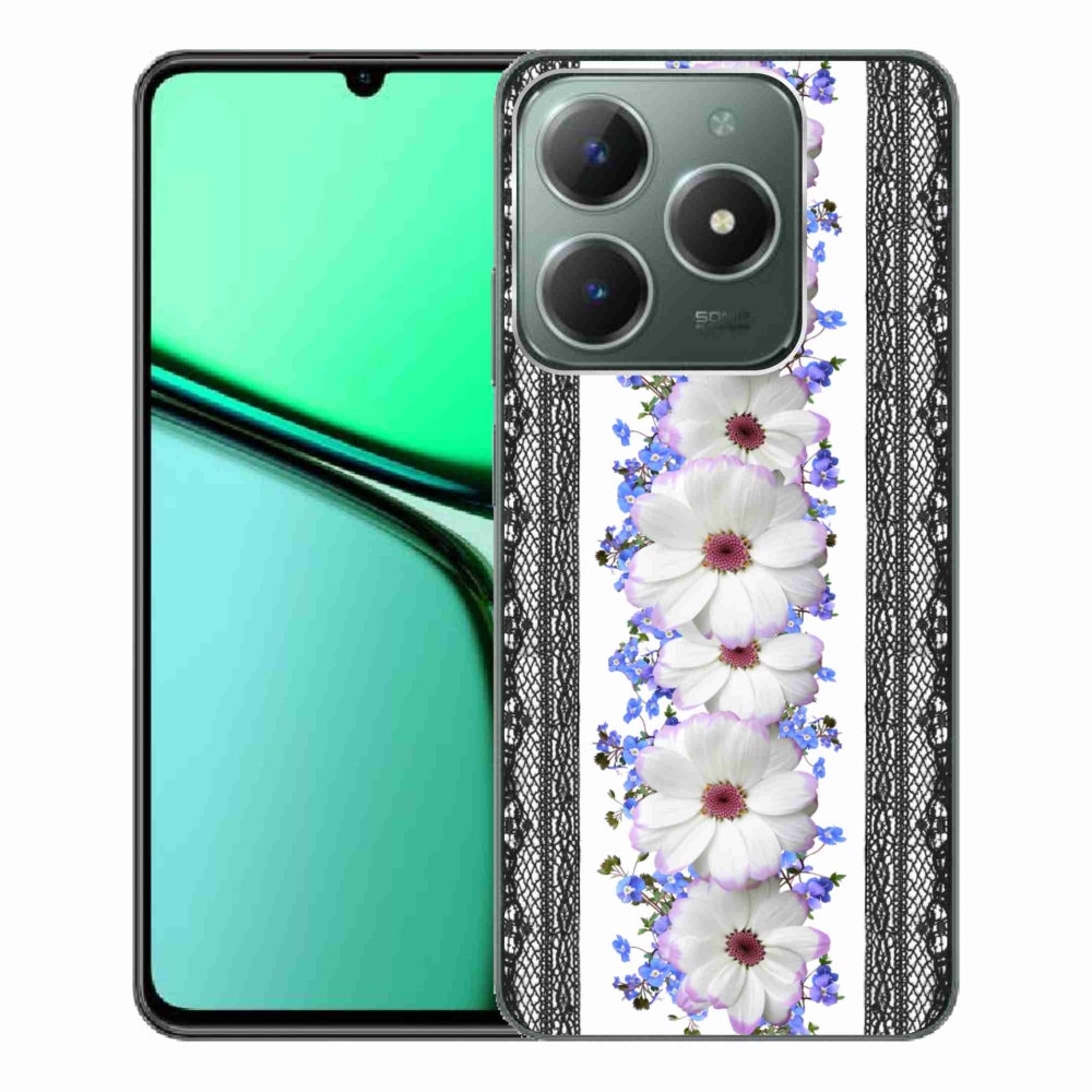 Gél borító mmCase a Realme C61 készülékhez - virágok 8