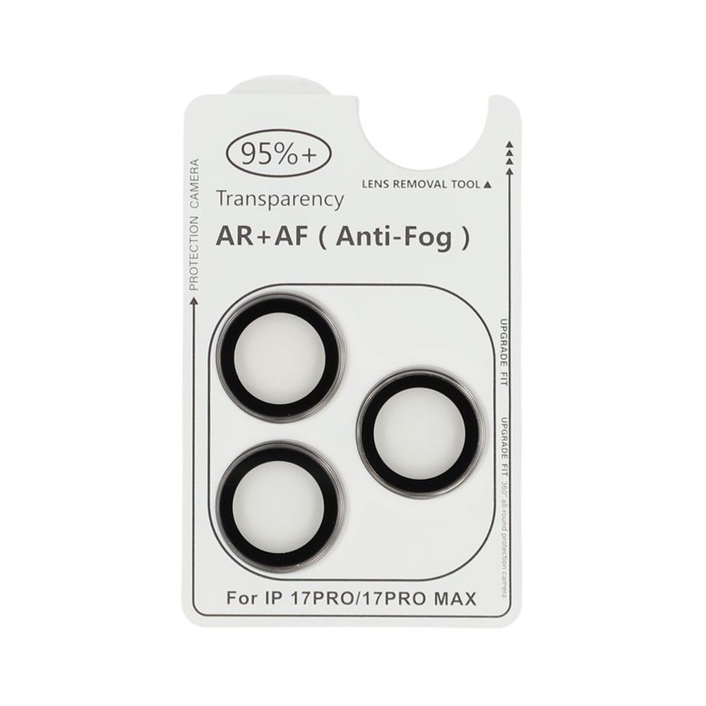 Ultra HD kamera lencse üveg iPhone 17 Pro/17 Pro Max készülékhez (különálló szemüveg) - szürke