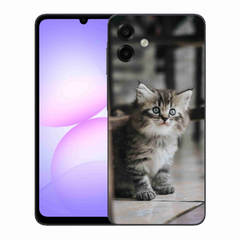 Gél védőhuzat mmCase Samsung Galaxy A07 4G - cica