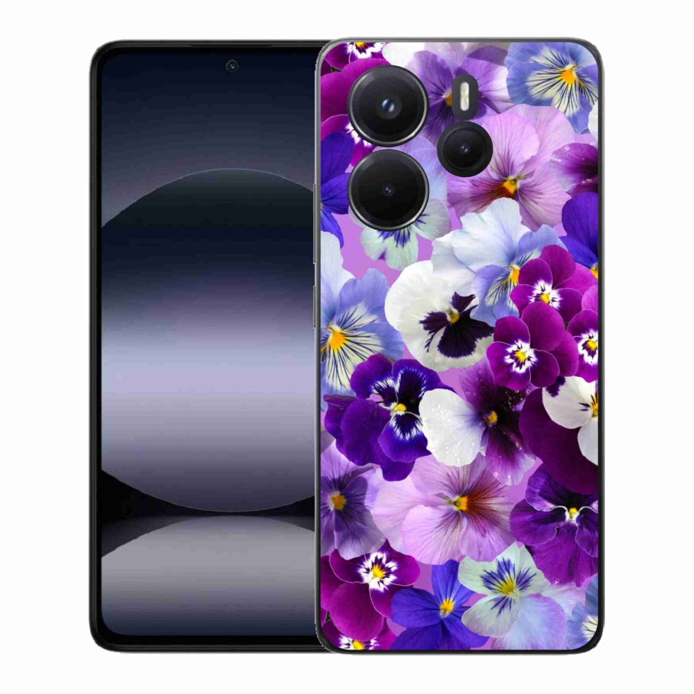 Gél borítás mmCase a Xiaomi Redmi Note 14 - virágok 9