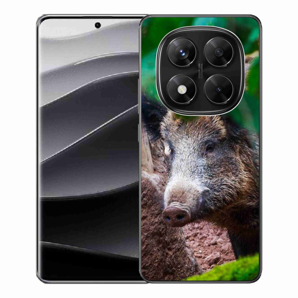 Gél borítás mmCase a Xiaomi Redmi Note 14 Pro 5G/Poco X7 5G számára - vaddisznó