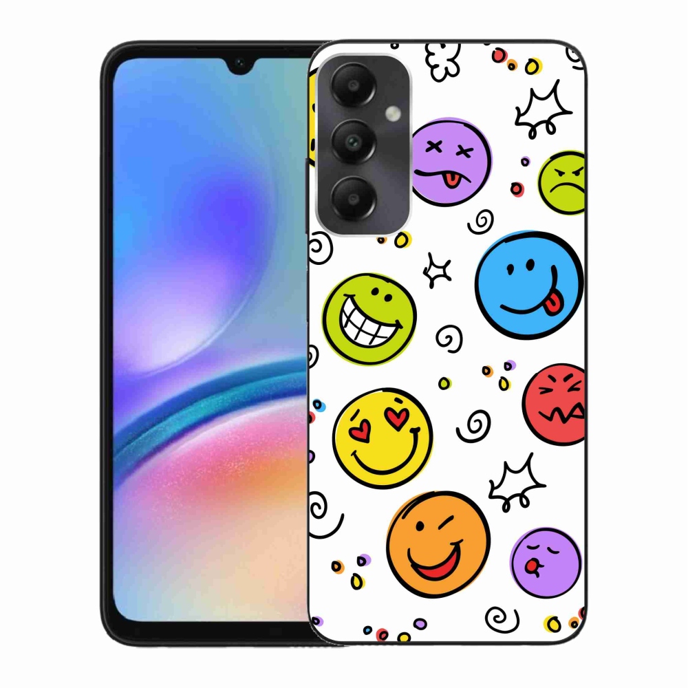 Gél borítás mmCase Samsung Galaxy A05s készülékhez - smiley-k