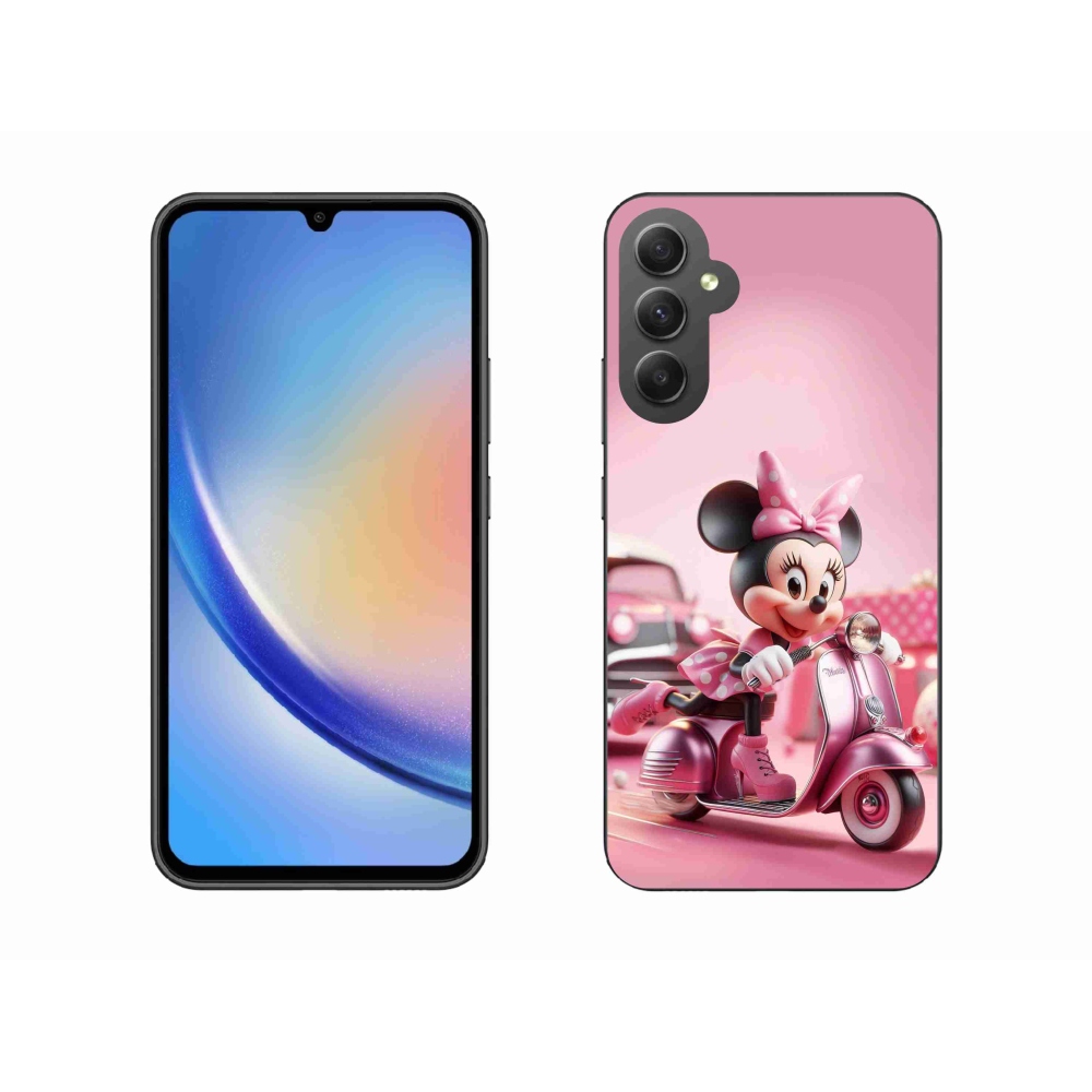 Gél védőhuzat mmCase Samsung Galaxy A34 5G - minnie 1