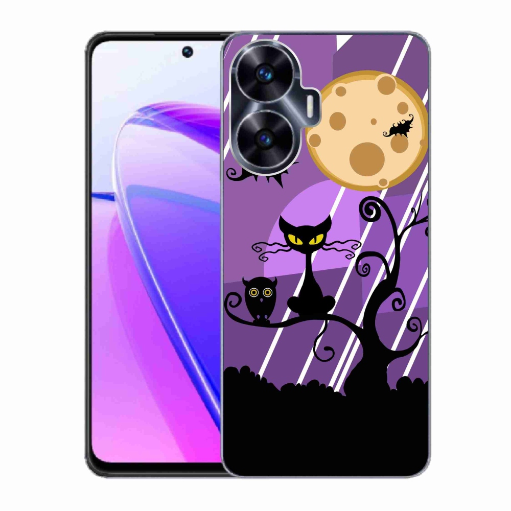 Gél borító mmCase a Realme C55 készülékhez - halloween