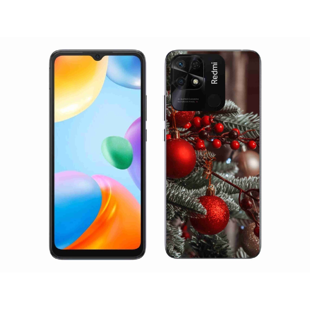 Gél borítás mmCase a Xiaomi Redmi 10C-hez - karácsonyi dekorációk 2