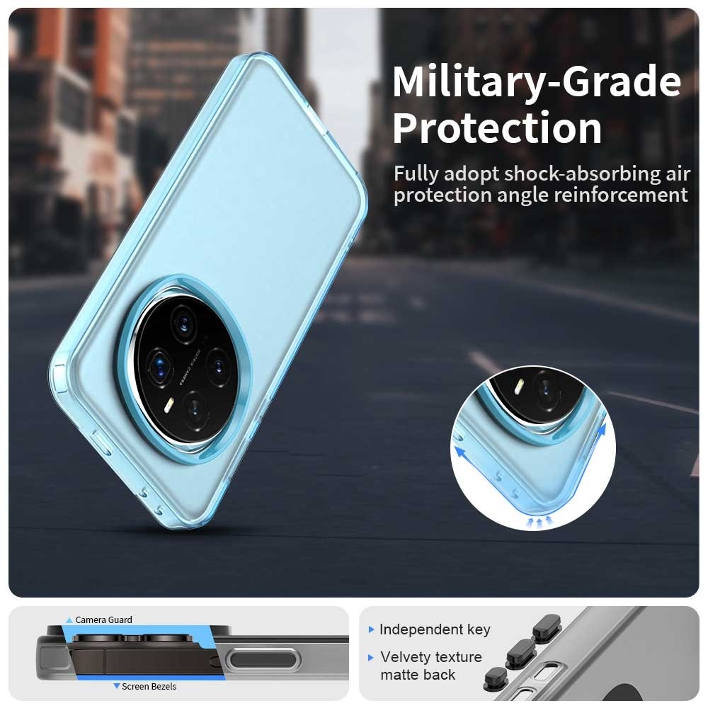 Candy matt zselés tok Honor Magic 7 Pro 5G - kék