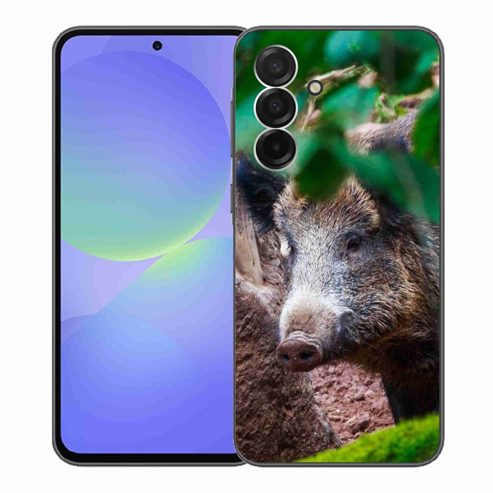 Gél borító mmCase Samsung Galaxy A36 5G - vaddisznóhoz