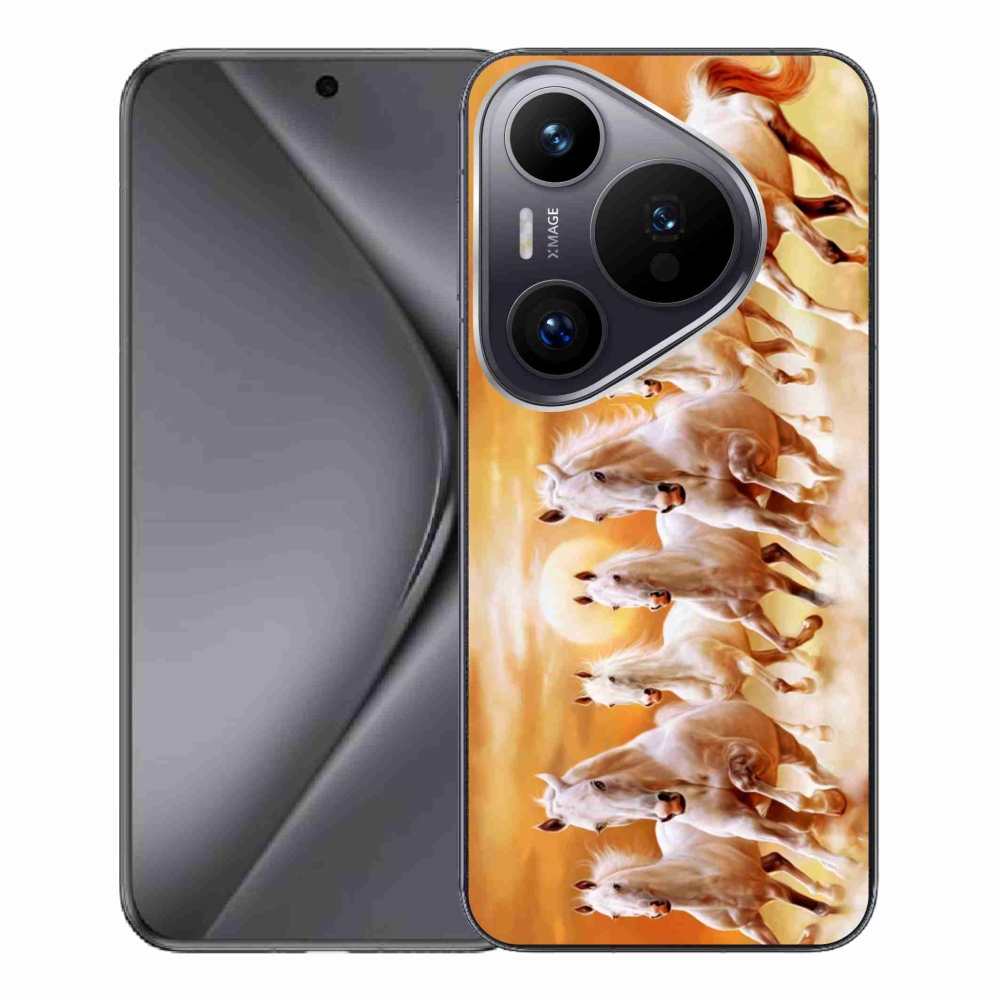 Gél tok mmCase a Huawei Pura 70 Pro-hoz - lovak 2
