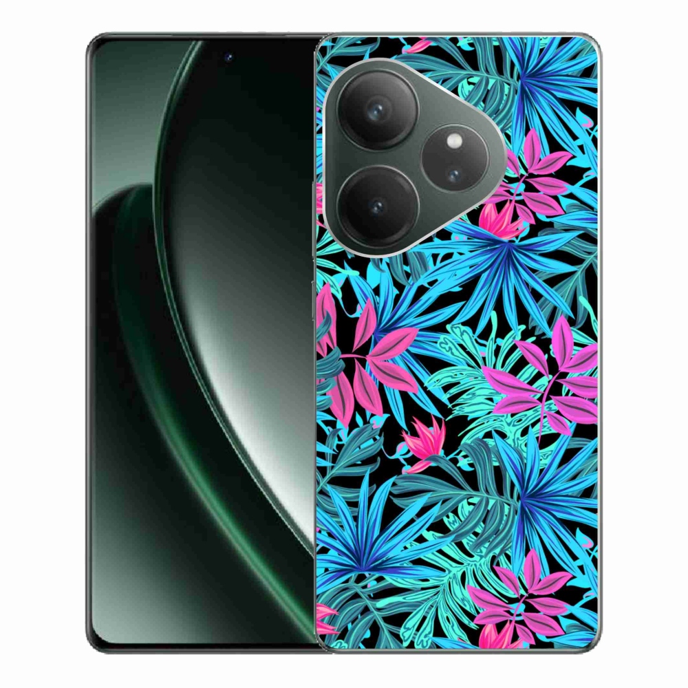 Zselés borítás mmCase a Realme GT 6 5G/GT 6T 5G - virágok 3