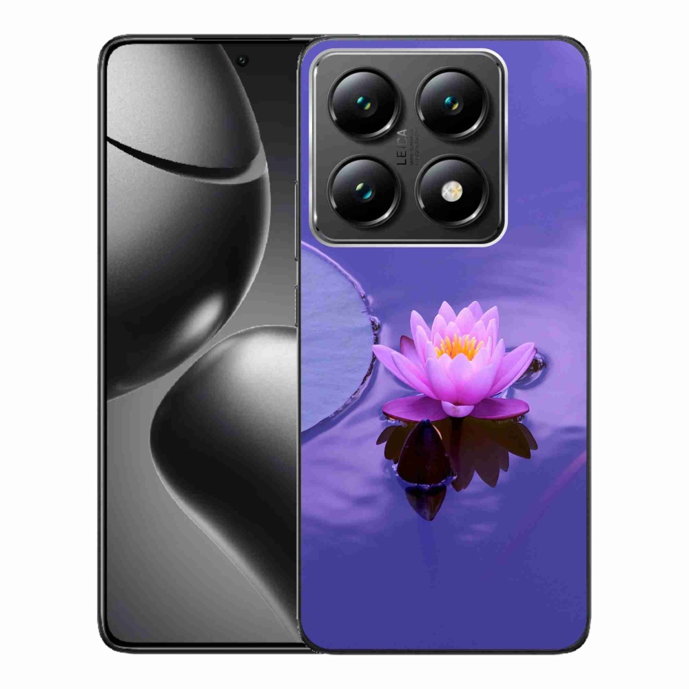 Gél borítás mmCase a Xiaomi 14T Pro számára - virág a felületen