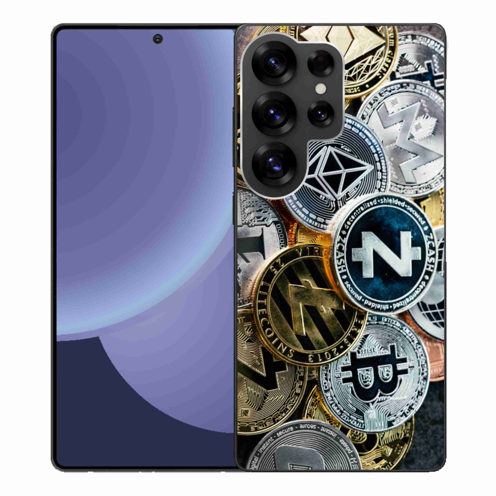 Gél borítás mmCase Samsung Galaxy S25 Ultra - kriptovalutákhoz