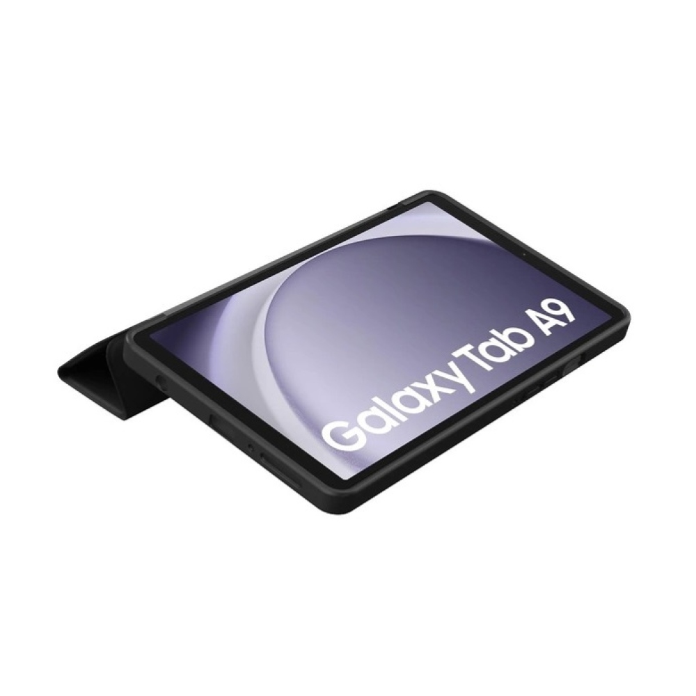 Tech intelligens záró tok Samsung Galaxy Tab A9 készülékhez - fekete