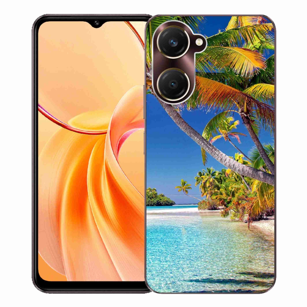 Gél borító mmCase a Vivo Y28s 5G-hez - tengerparton