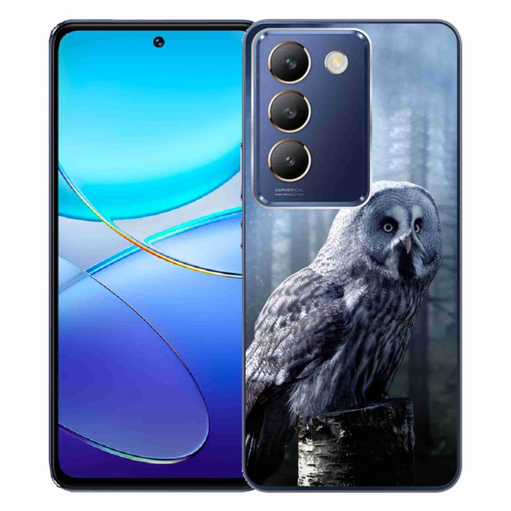 Gél borítás mmCase a Vivo V40 SE 4G/5G készülékhez - bagoly