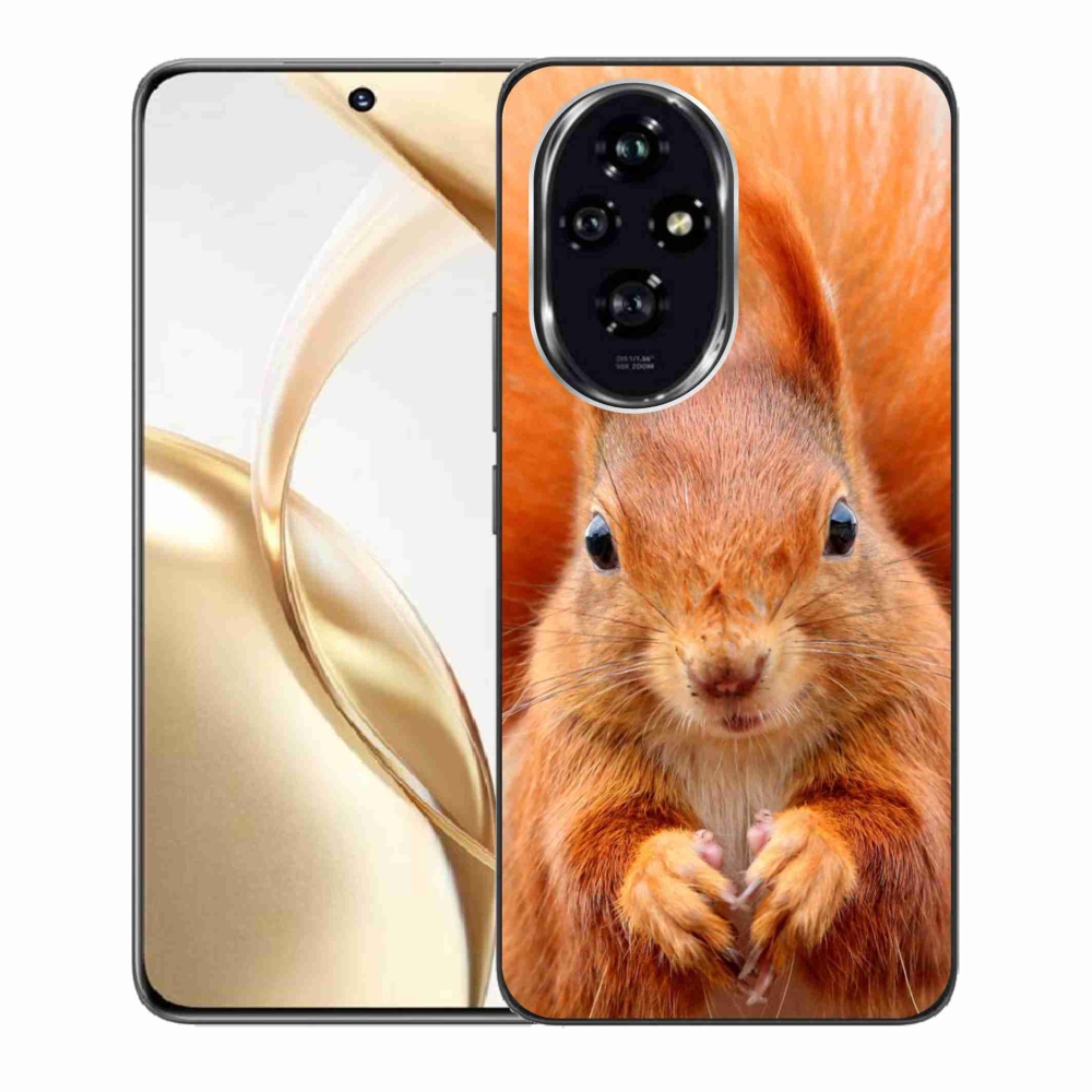 Zselés borítás mmCase a Honor 200 5G készülékhez - mókus