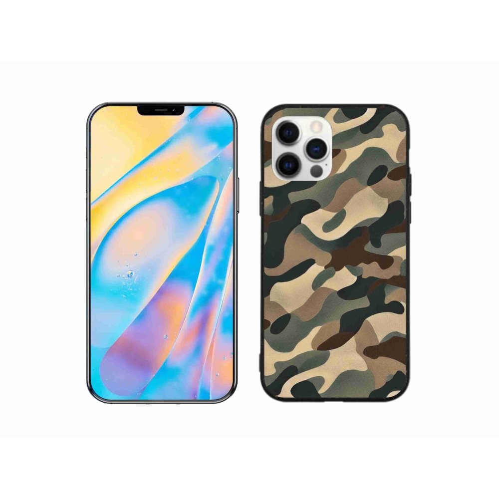 Zselés borítás mmCase iPhone 12 Pro készülékhez - álcázó minta 11