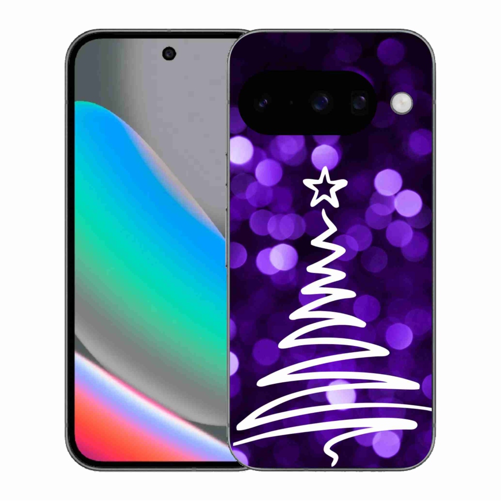 Zselés borítás mmCase a Google Pixel 10 számára - fa