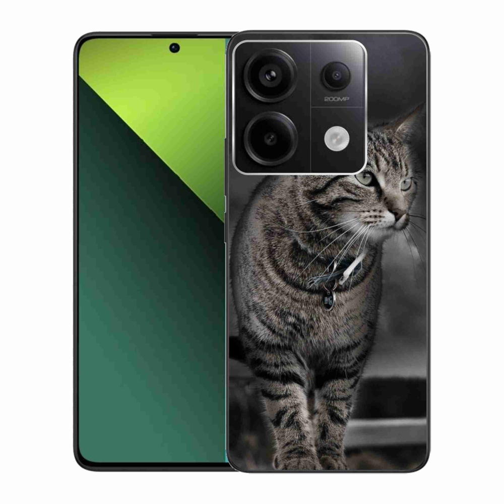 Gél borítás mmCase a Xiaomi Redmi Note 13 Pro 5G/Poco X6 5G számára - macska