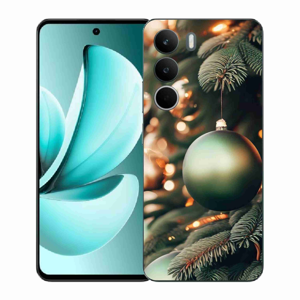 Gél borítás mmCase a Realme C71 készülékhez - Karácsonyi dekorációk 1