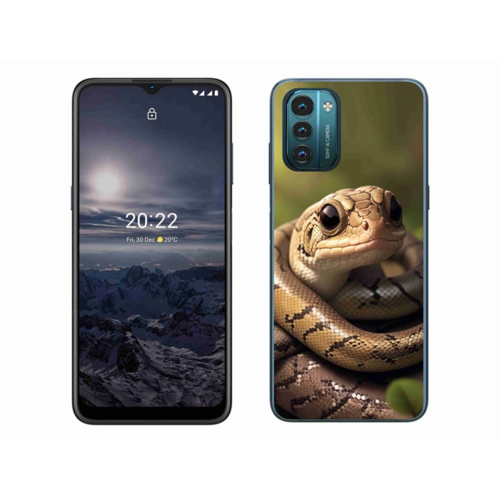 Zselés borítás mmCase a Nokia G11/G21 készülékhez - kígyó 1