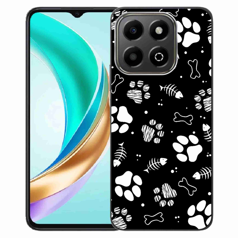 Gél borítás mmCase a Honor X6b készülékhez - kutyamancsok