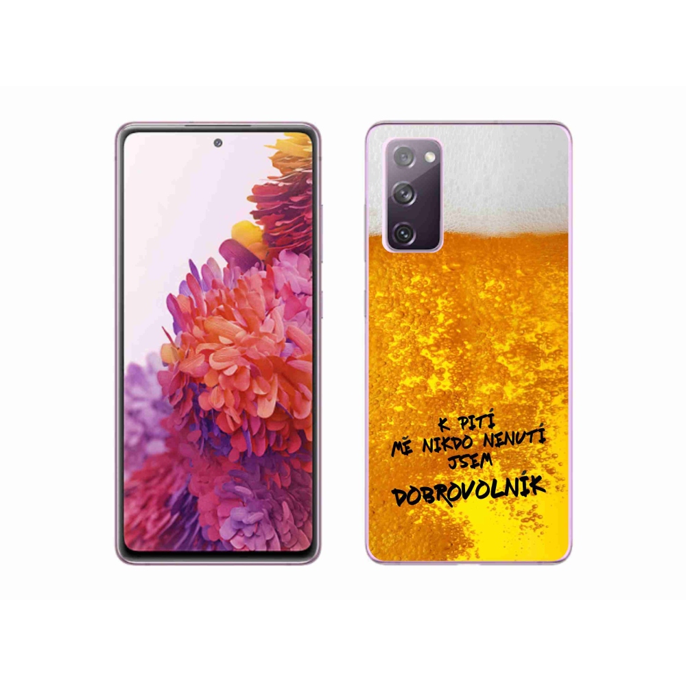 Zselés borítás mmCase Samsung Galaxy S20 FE - sör motívum 4