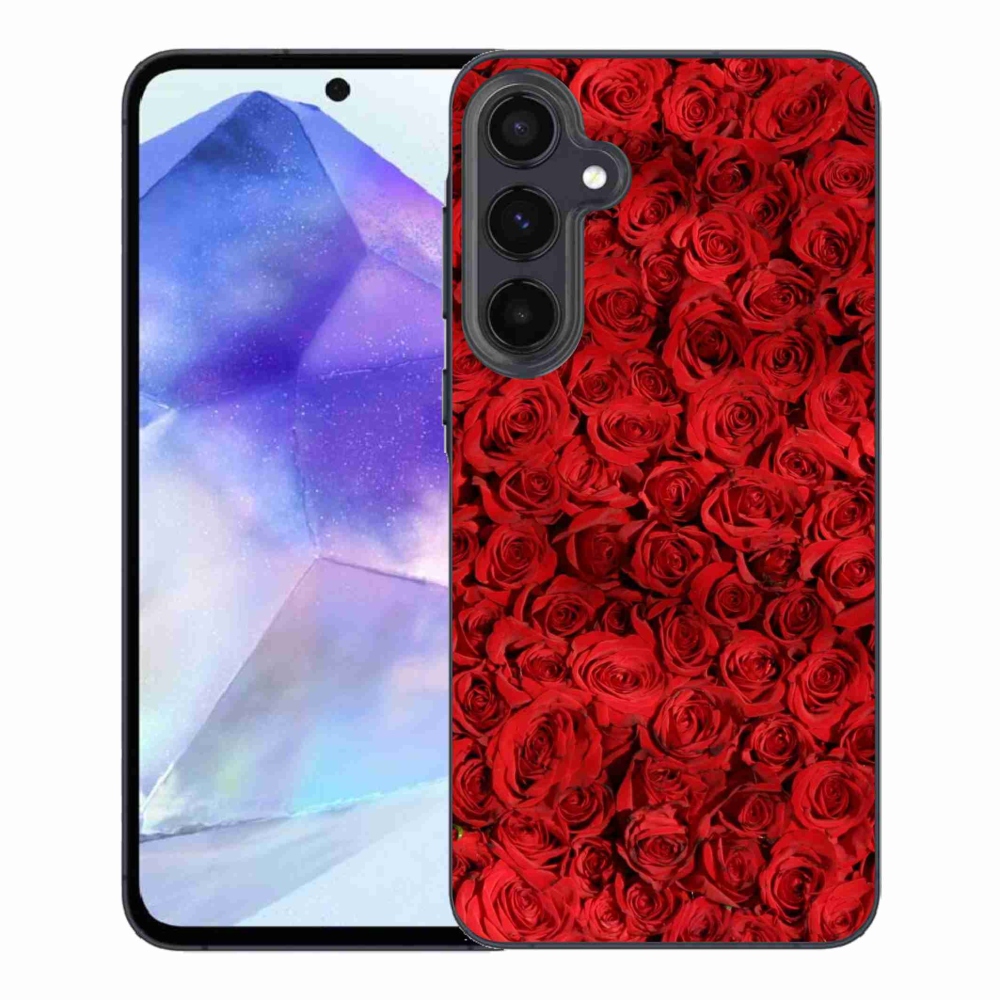 Zselés borítás mmCase Samsung Galaxy A55 5G - rózsaszínű