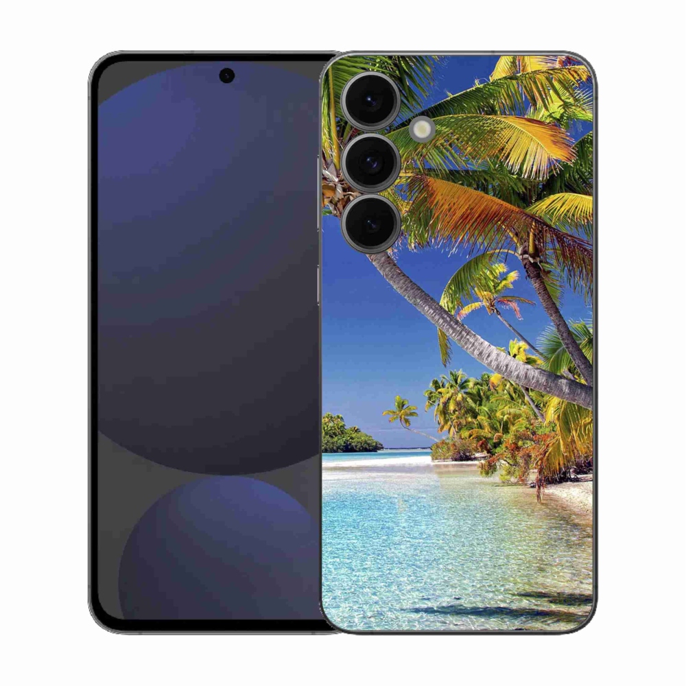 Zselés borítás mmCase Samsung Galaxy S25 FE - tengerpartra