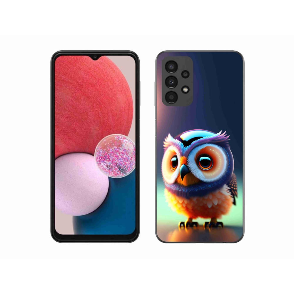 Zselés borítás mmCase Samsung Galaxy A13 4G - bagoly