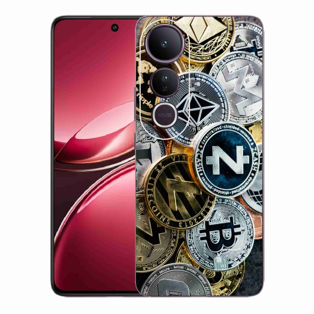 Gél borító mmCase a Vivo V50 Lite 4G/5G számára - kriptovaluták
