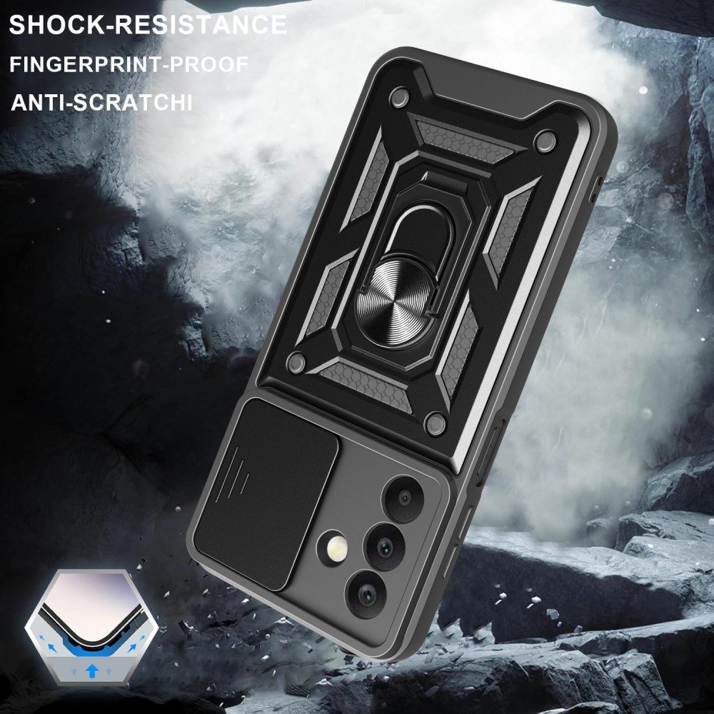 Csúszásálló borítás Samsung Galaxy A26 5G készülékhez - fekete