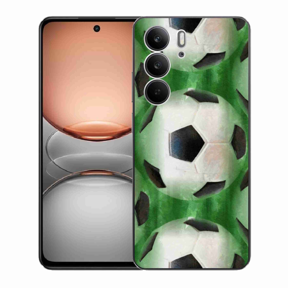 Gél borítás mmCase a Realme C75 készülékhez - focilabda