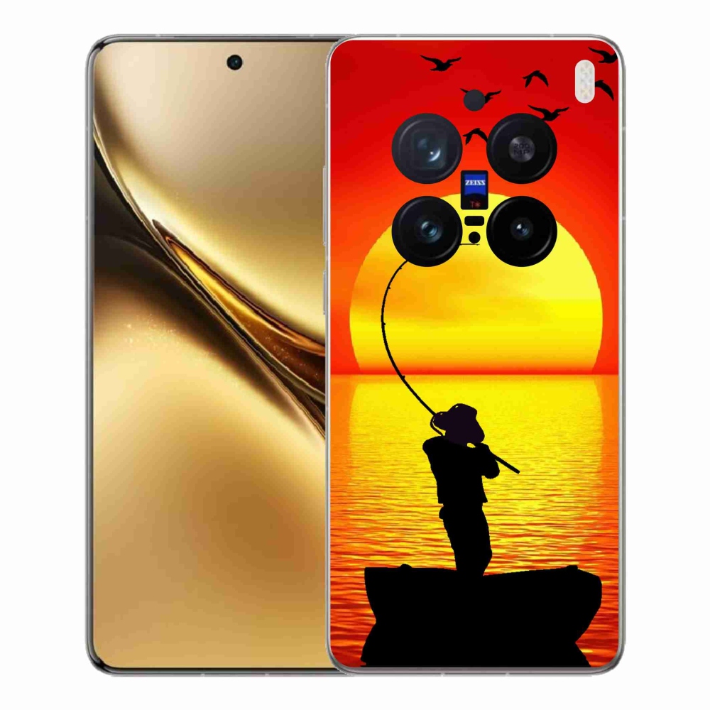 Zselés borítás mmCase a Vivo X200 Pro 5G számára - horgászat