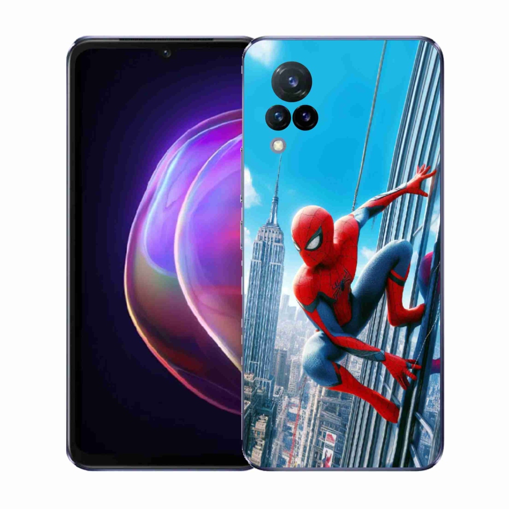 Gél borítás mmCase a Vivo V21 4G/5G készülékhez - pókember