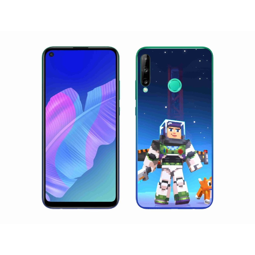 Gél borítás mmCase a Huawei P40 Lite E számára - minecraft 2