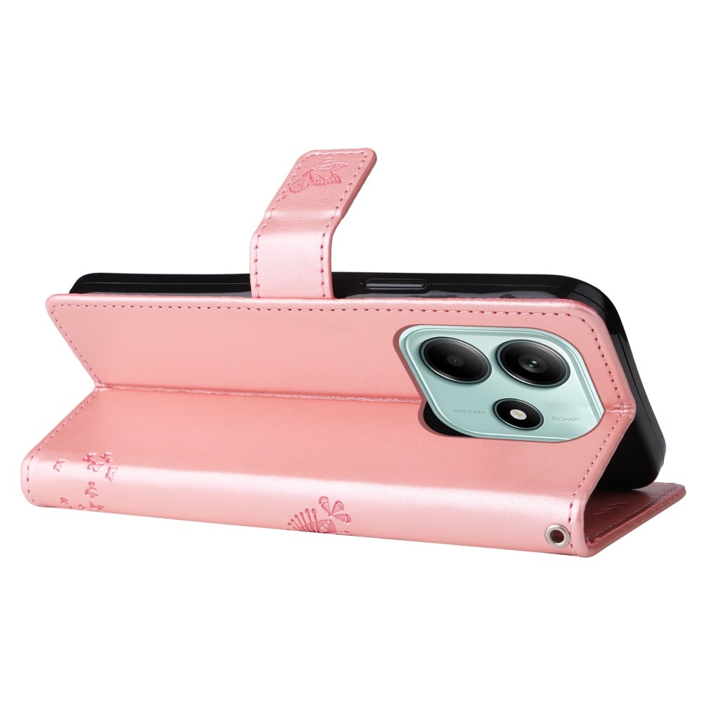 Fák könyve tok Xiaomi Redmi Note 14 5G - rózsaarany