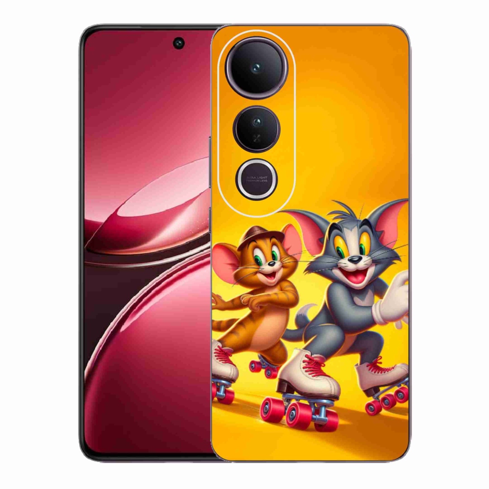 Gél borítás mmCase a Vivo V50 Lite 4G/5G készülékhez - tom and jerry