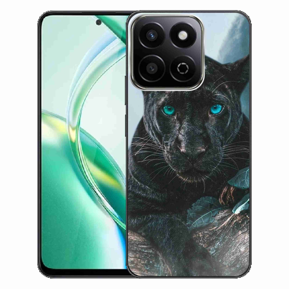 Zselés borítás mmCase a Honor 200 Smart 5G készülékhez - fekete párduc