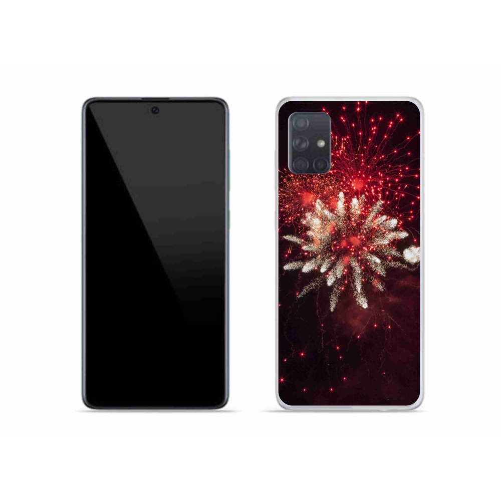 Gél borítás mmCase Samsung Galaxy A51 - tűzijáték