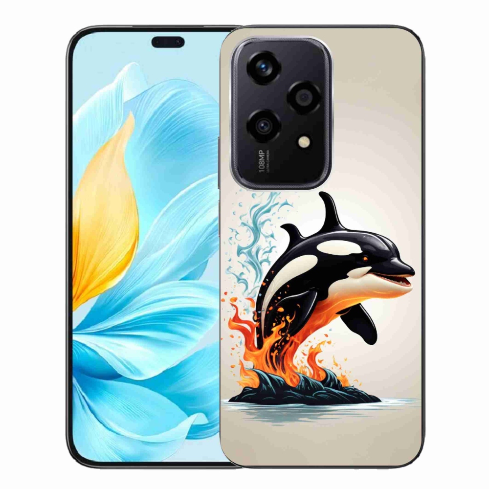 Zselés borító mmCase a Honor 200 Lite 5G készülékhez - írisz