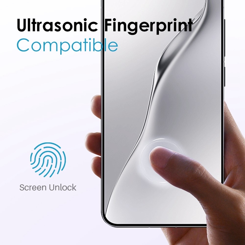 NORTHJO átlátszó zselés tok + edzett üveg Xiaomi 15 - átlátszó