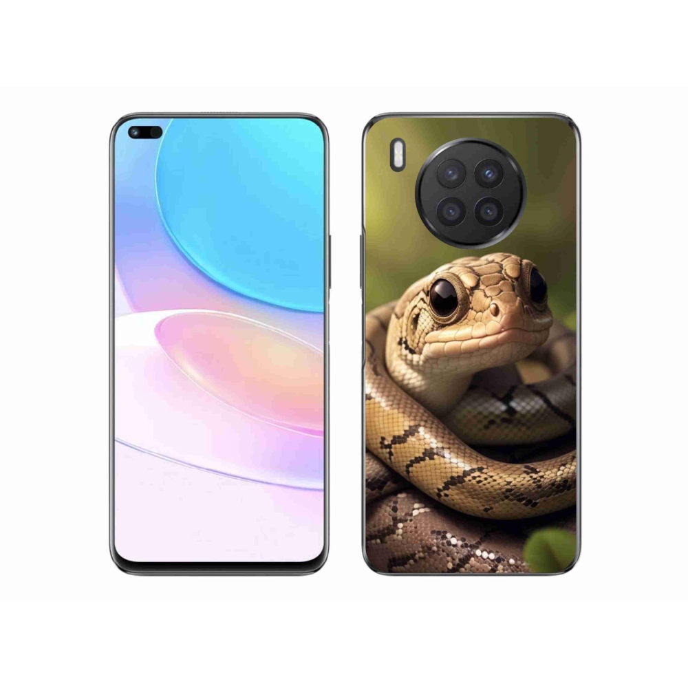 Gél borítás mmCase a Huawei Nova 8i készülékhez - kígyó 1
