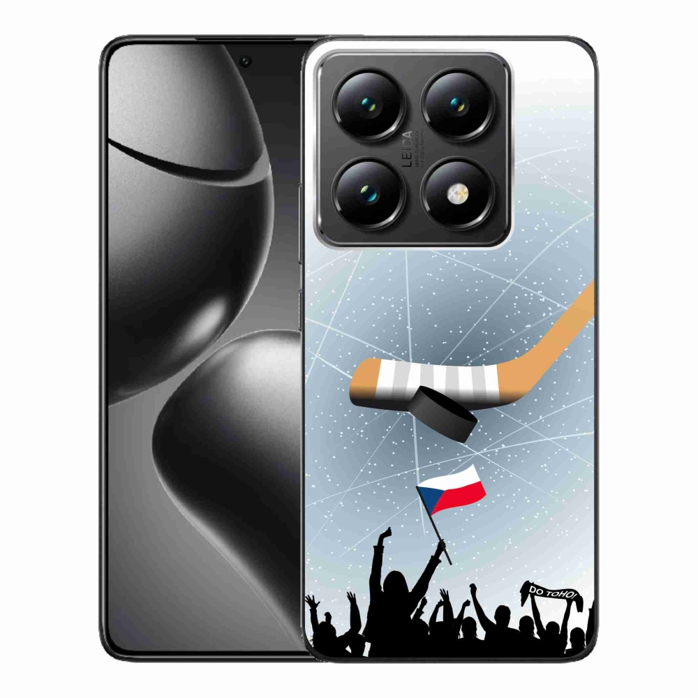Gél borítás mmCase a Xiaomi 14T Pro számára - hoki szurkolóknak